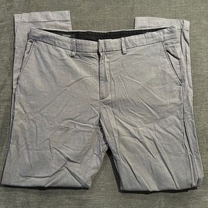 Nordstrom men’s shop athletic fit gray pant size 36w.